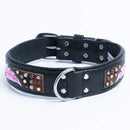 ANGEL "Sedona" Leather Collar 24" x 1.5" (Black)