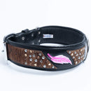 ANGEL "Sedona" Leather Collar 26" x 2" (Black)