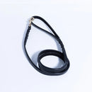 ANGEL "Braided" Leather Leash 48" x 1/2" (Black)