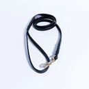 ANGEL "Braided" Leather Leash 48" x 1/2" (Black)