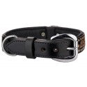 ANGEL "El Paso" Leather Collar 24" x 1.5" (Black) - LAST ONE -