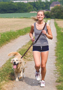 ANGEL "Multi Function Leash" Leather Collar 84" x 3/4" (Black)