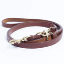ANGEL "Multi Function Leash" Leather Collar 84" x 3/4" (Brown)