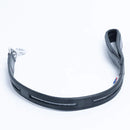ANGEL "New York Reflective" Leather Traffic Leash 24" x 3/4" (Black with Grey Reflective Strip)