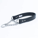 ANGEL "Rio Martingale" Leather Collar 18" x 1" (Black)