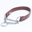 ANGEL "Rio Martingale" Leather Collar 24" x 1.5" (Brown)