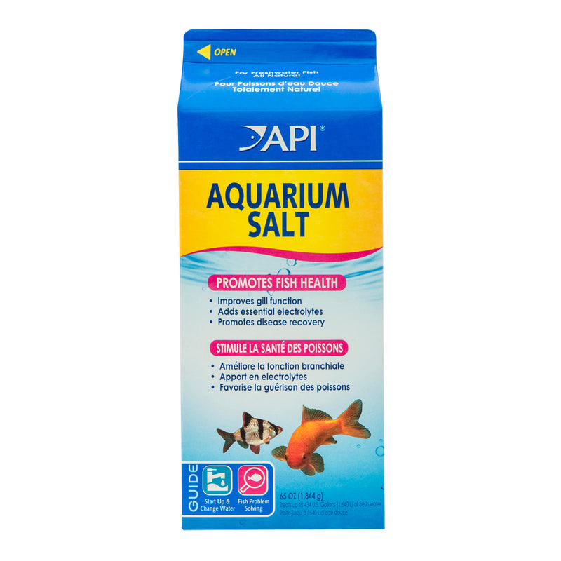 API Aquarium Salt 1.843kg (65oz) - Treats up to 434 Gallons