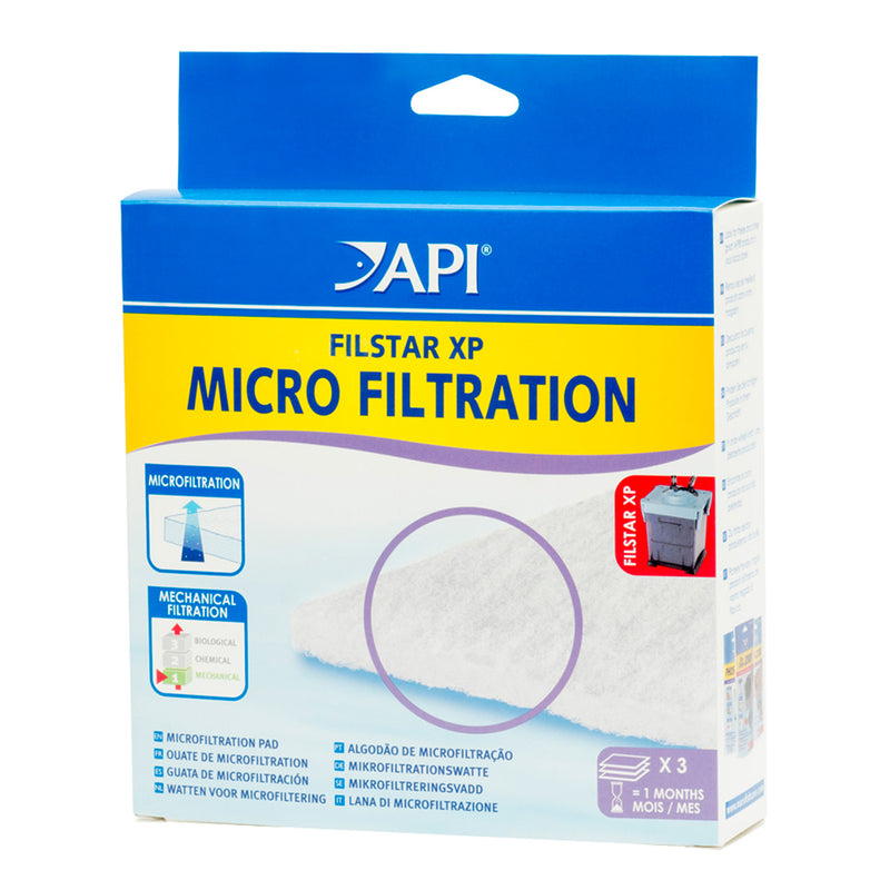 API Filstar XP Micro Filtration Pads - 3 pk