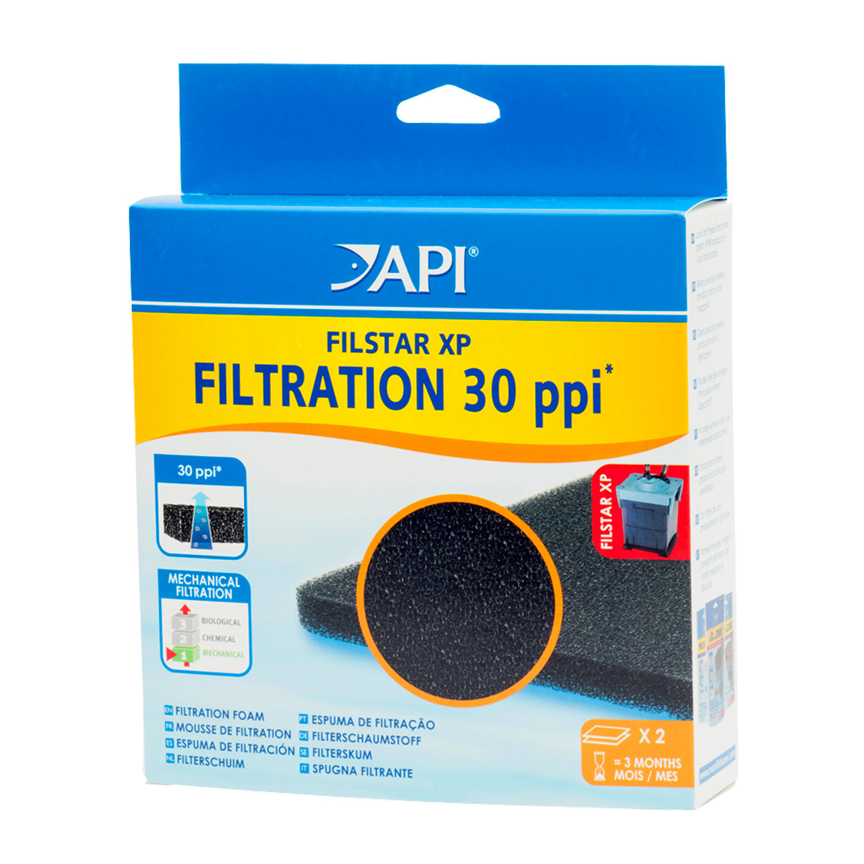 20 Pezzi Spugna Filtrante Media Per Rena Filstar XP 733A | Materiale Non Originale Ma Di Alta Qualità 160x160mm