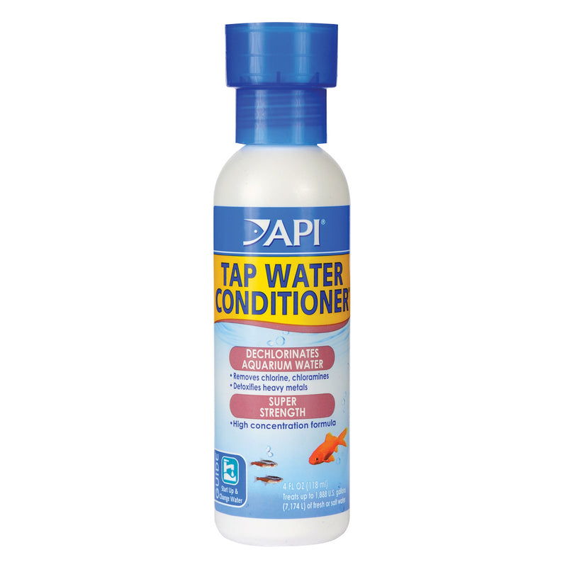 Tap Water Conditioner - 118ml (4 fl oz) - Removes Chlorine and Detoxifies Heavy Metals In Tap Water.