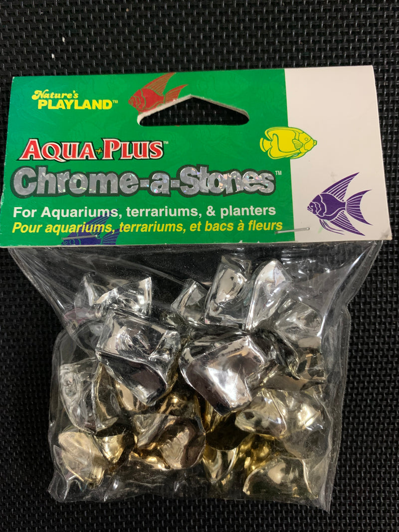 AQUA-PLUS Chrome-A-Stones - Silver & Gold Acrylic