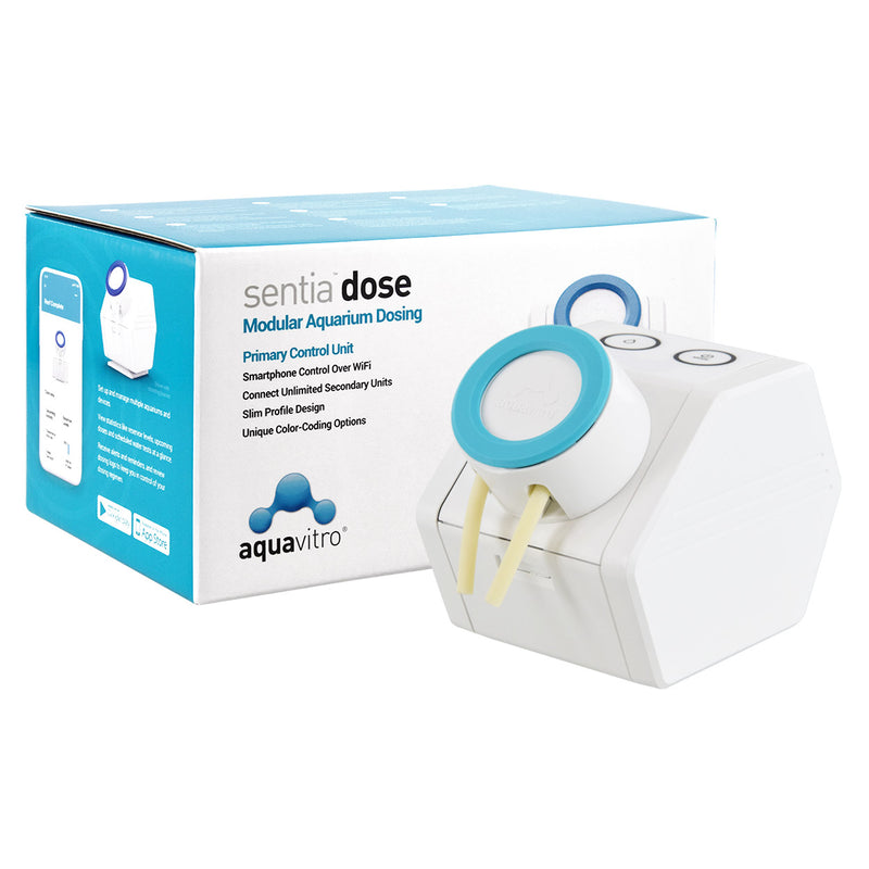 AQUAVITRO SENTIA DOSE MODULAR AQUARIUM DOSING PUMP - PRIMARY UNIT