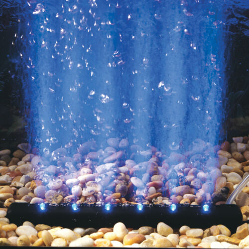 AQUEON FLEXIBLE LED BUBBLE WANDS BLUE 21"