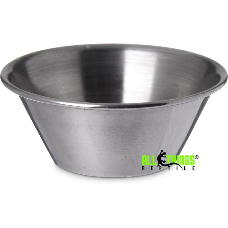 ATR Stainless Steel Feeding/Food Water Cup/Dish 1.5oz  (LARGE) each