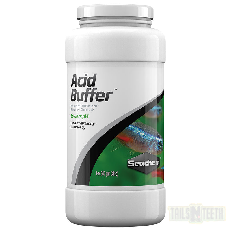 Seachem Acid Buffer - Reduces pH 600g Bottle