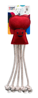 Angel "Playtime" Octopus Natural Rope Dog Toy