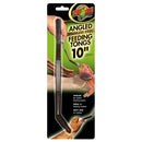 Zoo Med Angled Stainless Steel Feeding Tongs - 10"