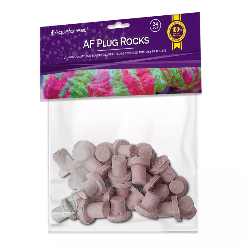 Aquaforest Plug Rocks Purple 24pk