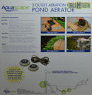 Aquascape 2-Outlet Pond Aeration / De-Icer Kit - Complete With Everything Needed