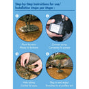 Aquascape Crazy Legs Frog Spitter - High-Quality Polyresin Pond Water Feature