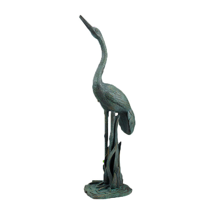 Aquascape Standing Crane Spitter - High-Quality Polyresin Pond Water Feature