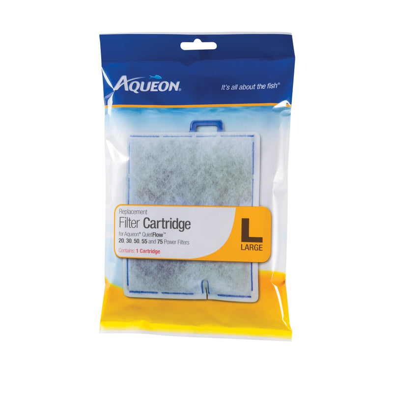 Aqueon Filter Cartridge - Large - Single Pack ~ Replacement Filter Media