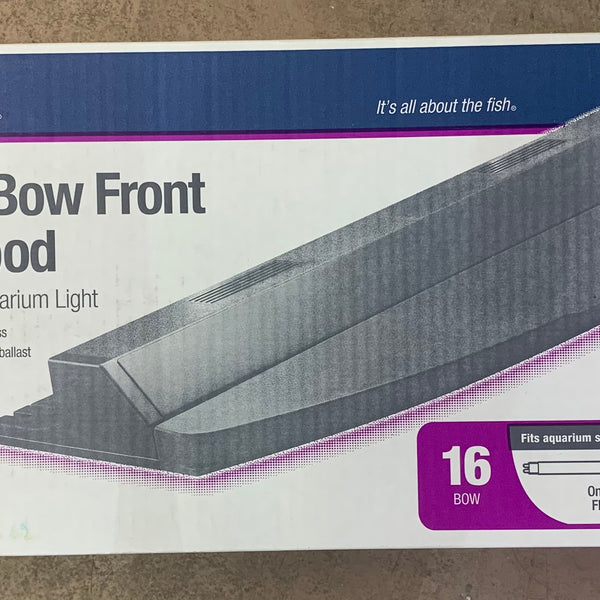 16 gallon bow 2025 front aquarium hood