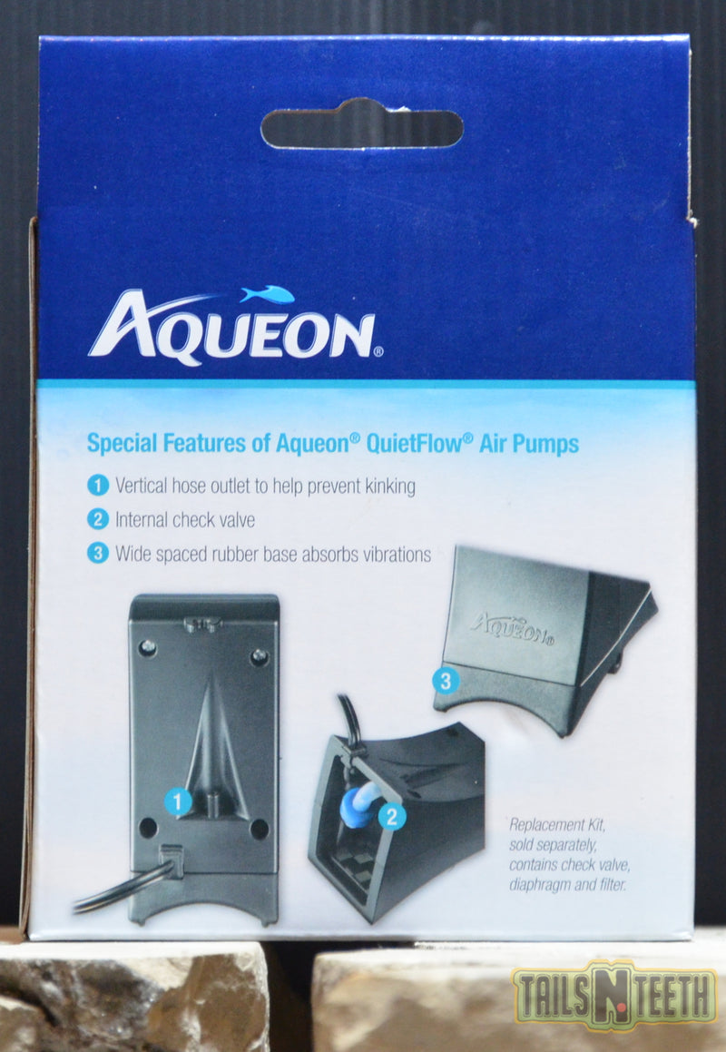 Aqueon QuietFlow Air Pump 20 for Aquariums 11-20 US Gallons - Virtually Silent