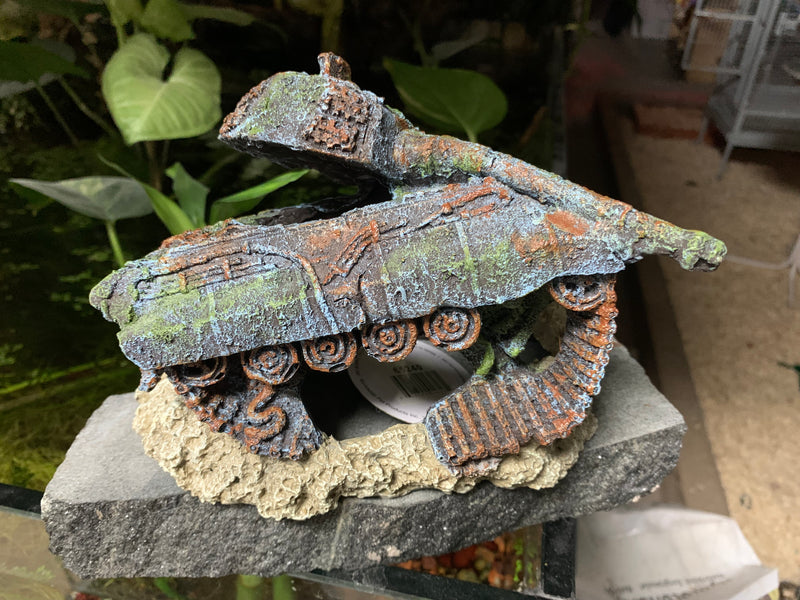 Battle Tank - Aquarium Ornament