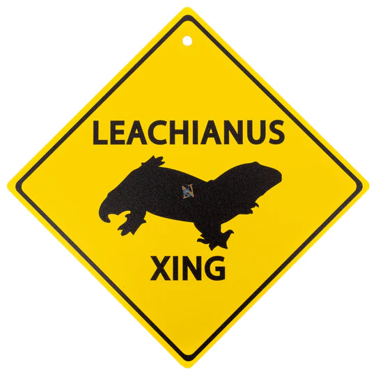 C3 XING - NOVELTY LEACHIE (leachianus) SIGN