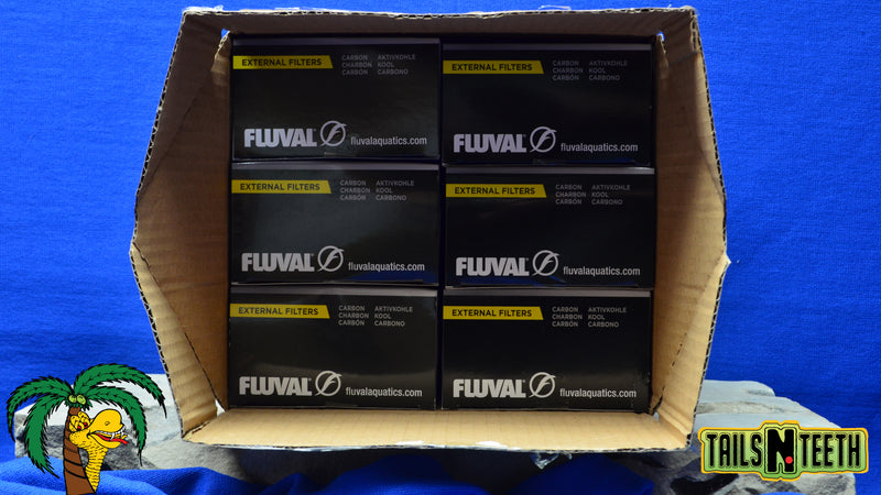 Fluval Premium Bituminous Carbon CASE LOT 6 x 3-Pack Boxes ~ !!18 Inserts!! A1440