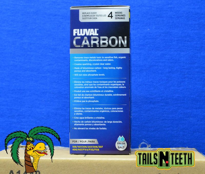 Fluval Premium Bituminous Carbon CASE LOT 6 x 3-Pack Boxes ~ !!18 Inserts!! A1440