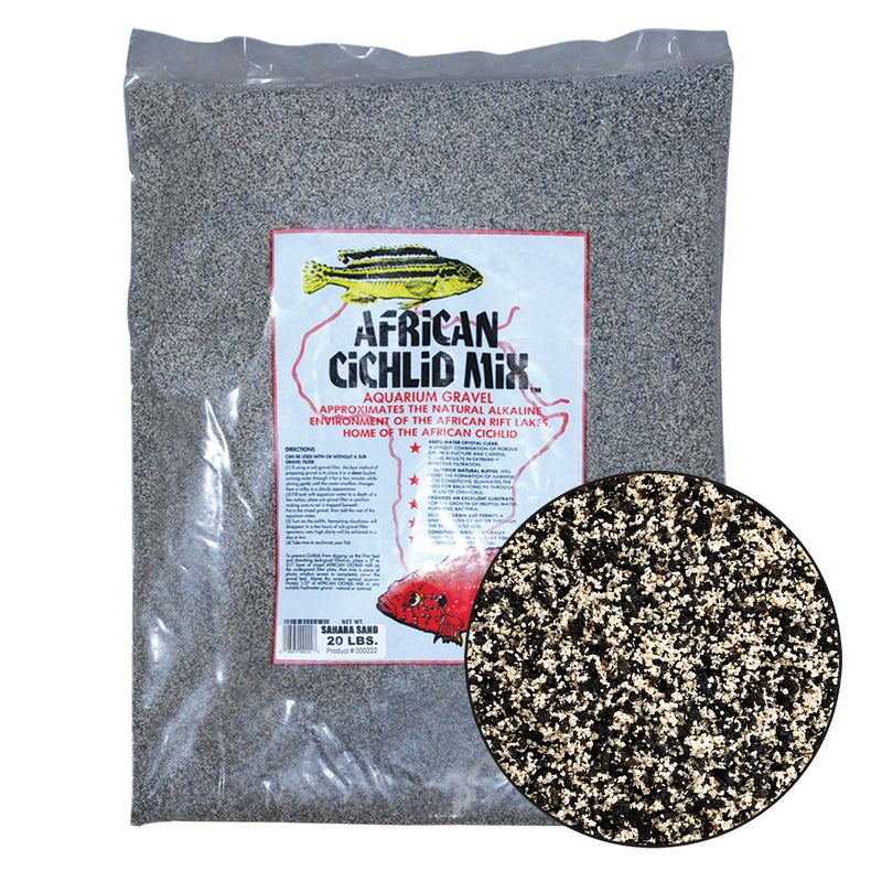 CaribSea African Cichlid Mix Sahara Sand - 20 lb