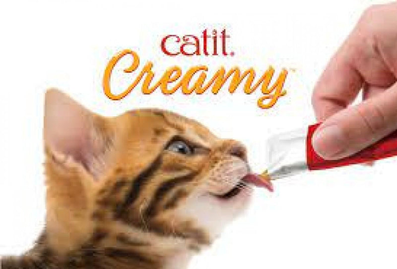 Catit Creamy Lickable Cat Treat - Multi-Flavour - Gift Jar - 72 x 15 g