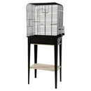 ZOLUX Chic Loft Cage & Stand - Large - Black - 53.5 x 33.5 x 64 cm