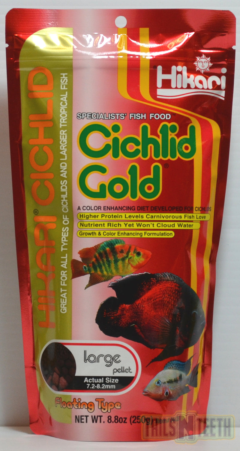 Hikari Cichlid Gold Large Pellet 250g - Colour Enhancing Diet