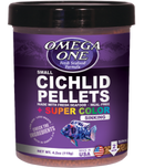 Omega One Cichlid Pellets 119g (4.2oz) - Super Colour Sinking