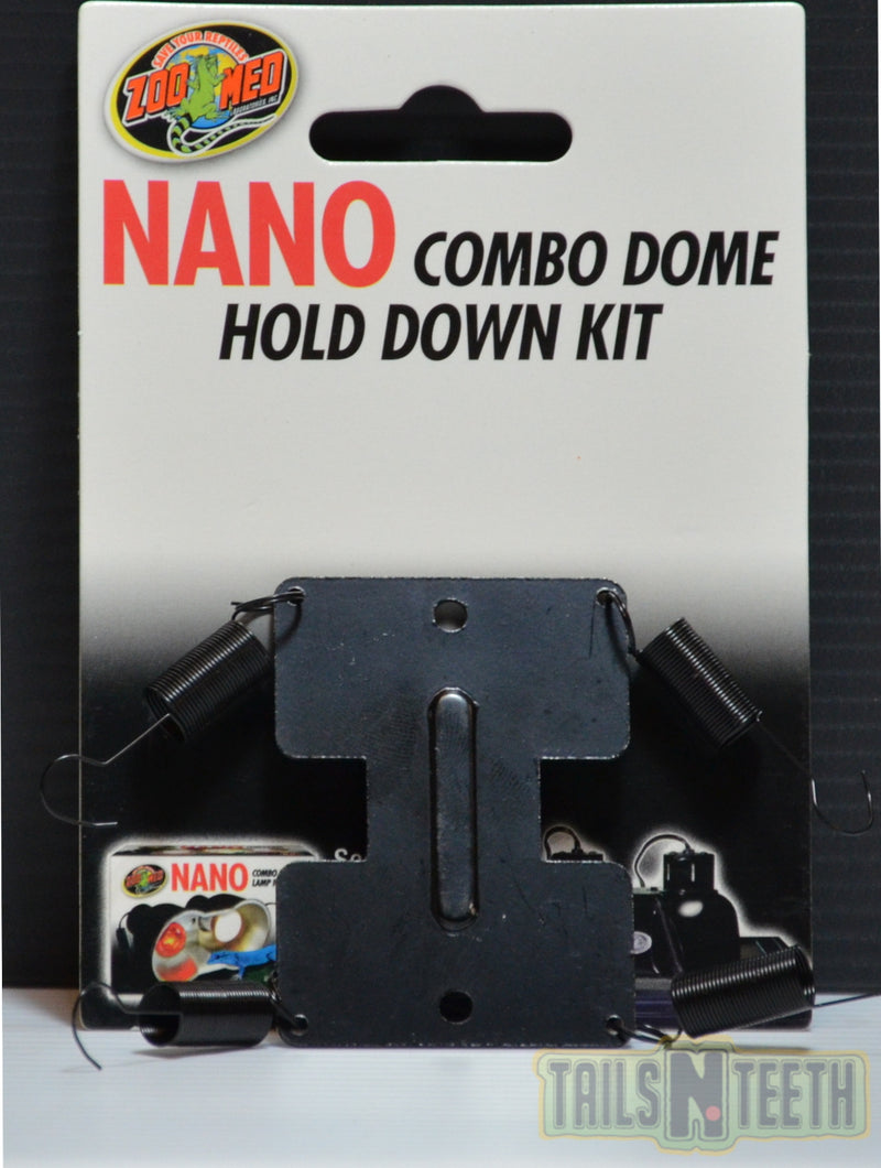 Zoo Med Nano Combo Dome Hold Down Kit for Terrarium Light - Reduce Blown Bulbs!!