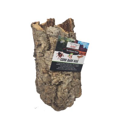 Cork Bark Tube Hide - Jumbo 16" - 20" Length