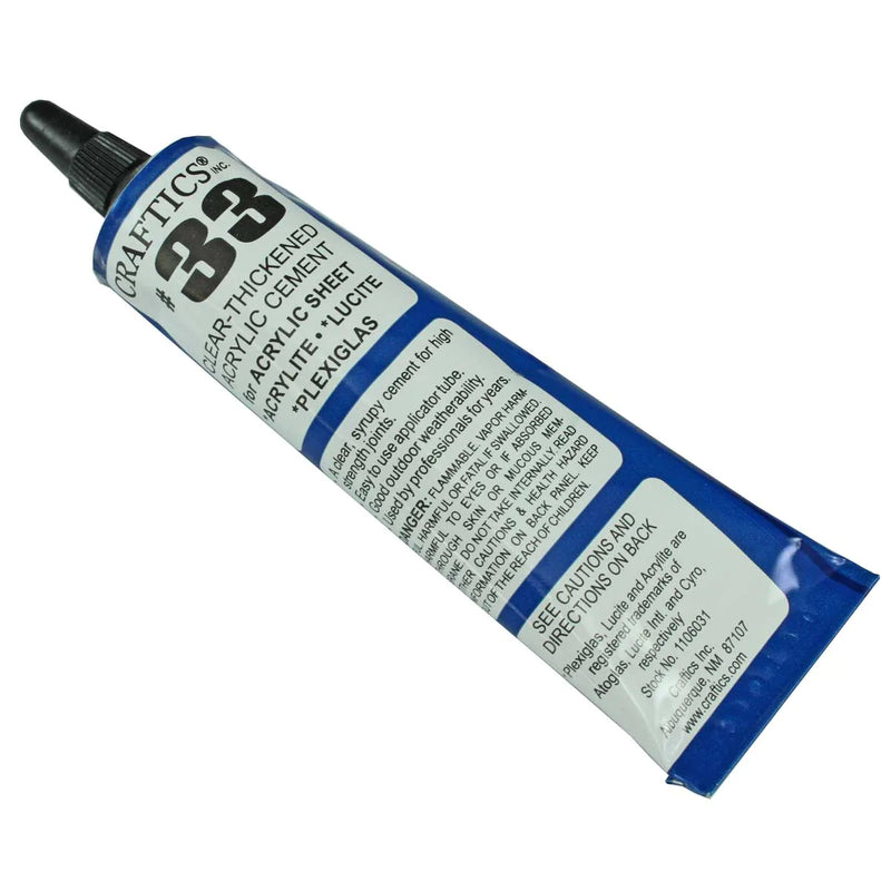Craftics Craftics #33 Thick Acrylic Cement 1 1/2 oz.