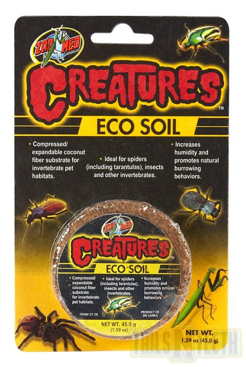 Zoo Med Creatures Compressed Eco Soil 45g