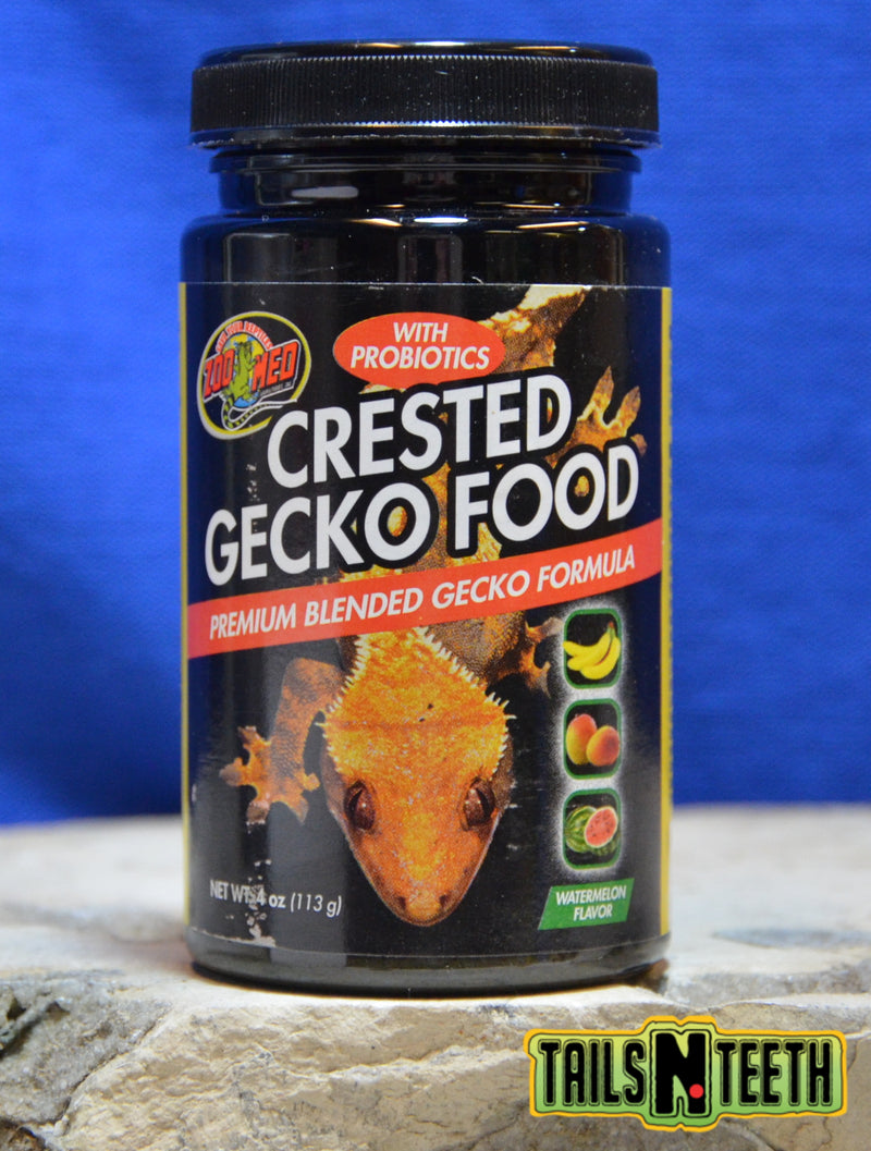 Zoo Med Premium Blended Crested Gecko Food - Watermelon Probiotic Formula 113g