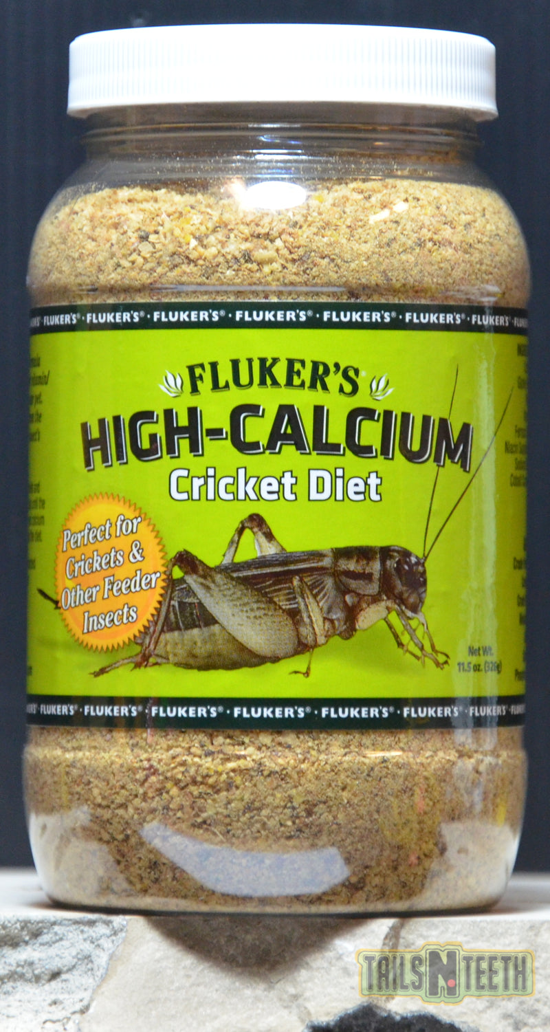 Fluker's High Calcium Cricket Diet 326g - For Crickets & Other Feeder Insects