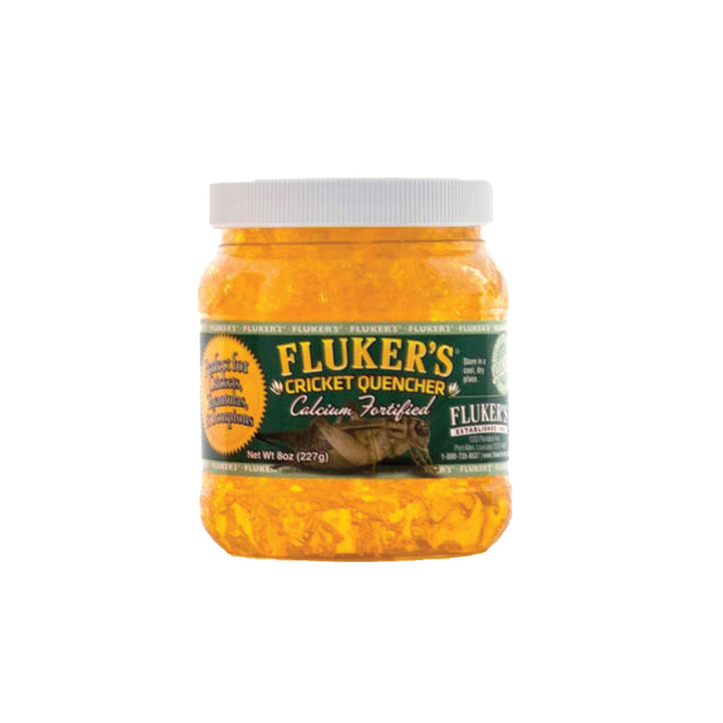 Fluker's Cricket Quencher Calcium Fortified - 8 oz (227g) - With Calcium - For Crickets & Other Feeder Insects