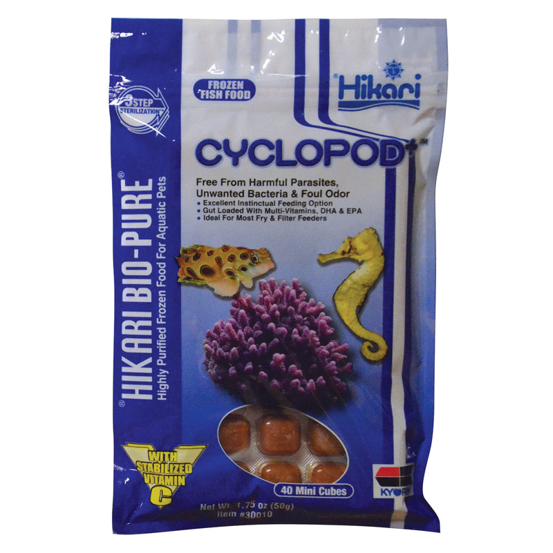 Hikari - Frozen Food - Cyclopod+ - Cubes - 50g