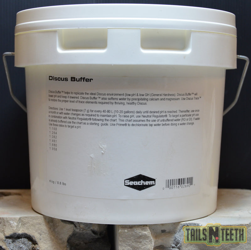 Seachem Discus Buffer 4kg - Replicates the Ideal Discus Environment