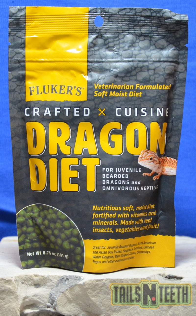 Fluker's Crafted Cuisine Juv. Bearded Dragon Diet 191g Soft Moist Omnivore Diet