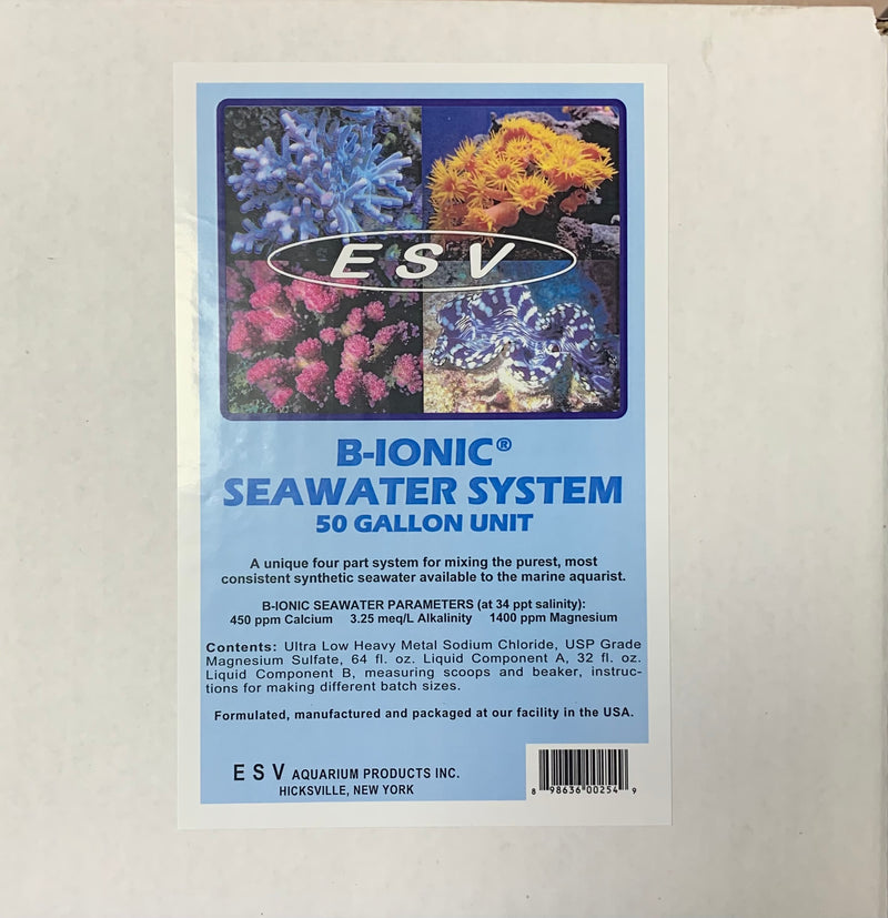 ESV B-IONIC 50 GALLON SALT MIX STARTER KIT