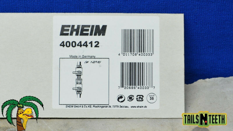 Eheim Replacement Part - Double Tap With Quick Release Coupling - 4004412