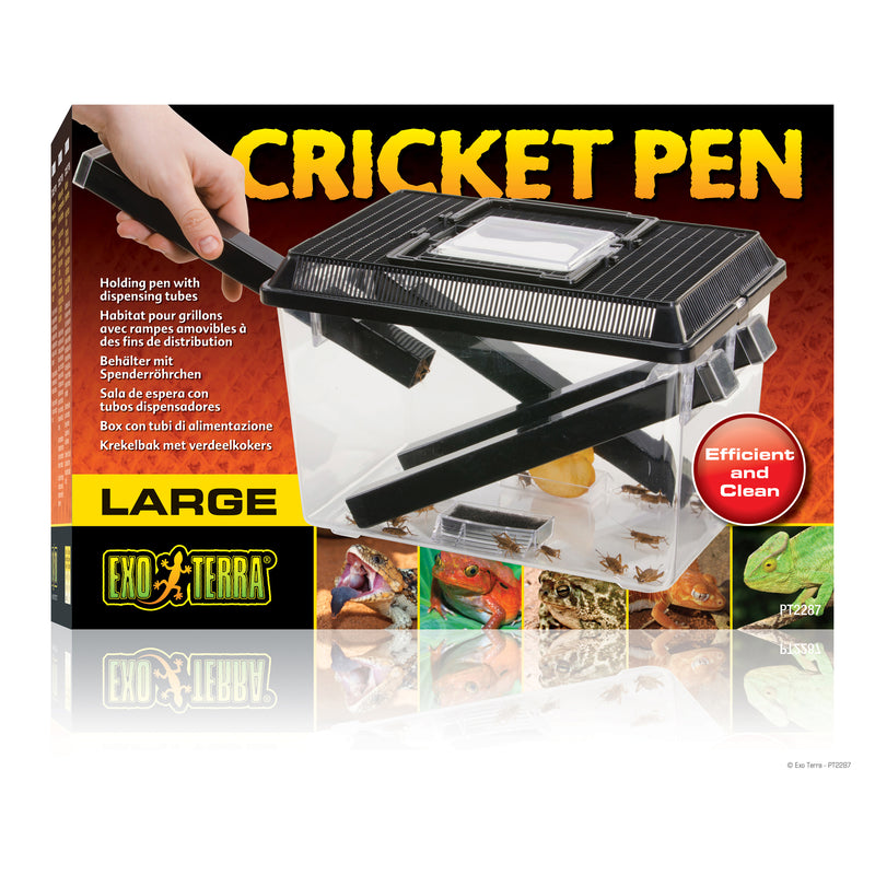 Exo Terra Cricket Pen - Large - Complete Feeder Cricket Care Kit